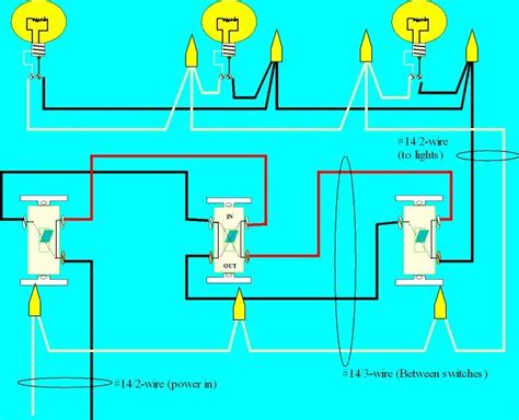 a four way switch wiring diagram 